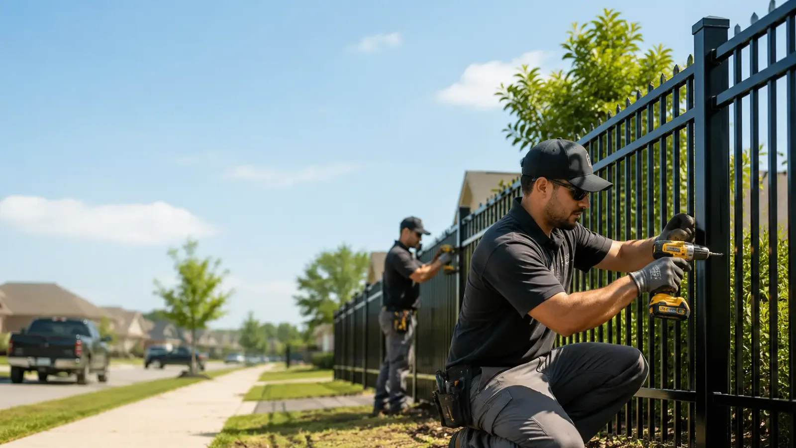 Metal Fence Installation in Fredonia, PA